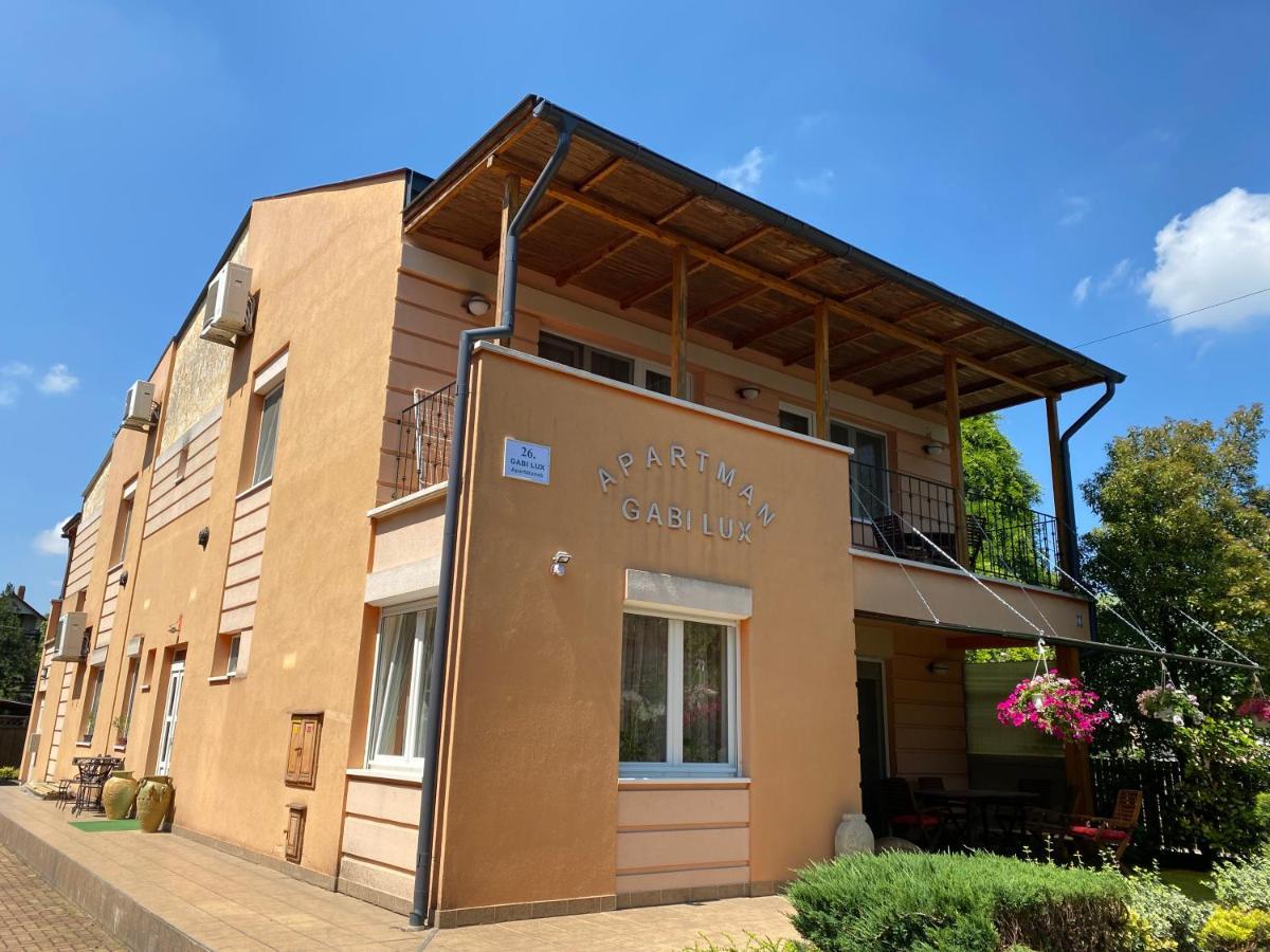 Apartmán Gabi Lux Apartman Hajdúszoboszló Exteriér fotografie